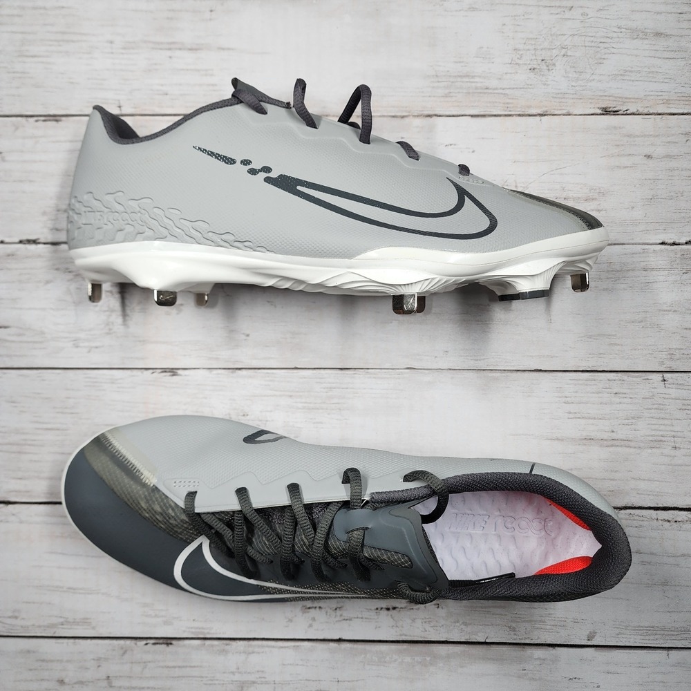 Sz 14 Men NIKE React Vapor Ultrafly Elite 4 Lt Smoke Grey/Iron Grey DA0701-002‎
